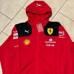 Formula 1 Ferrari Pirelli Hooded Jacket Unisex